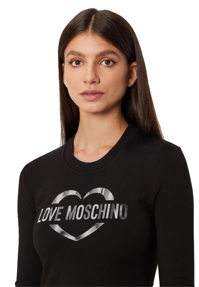 Love Moschino Dress Black Woman