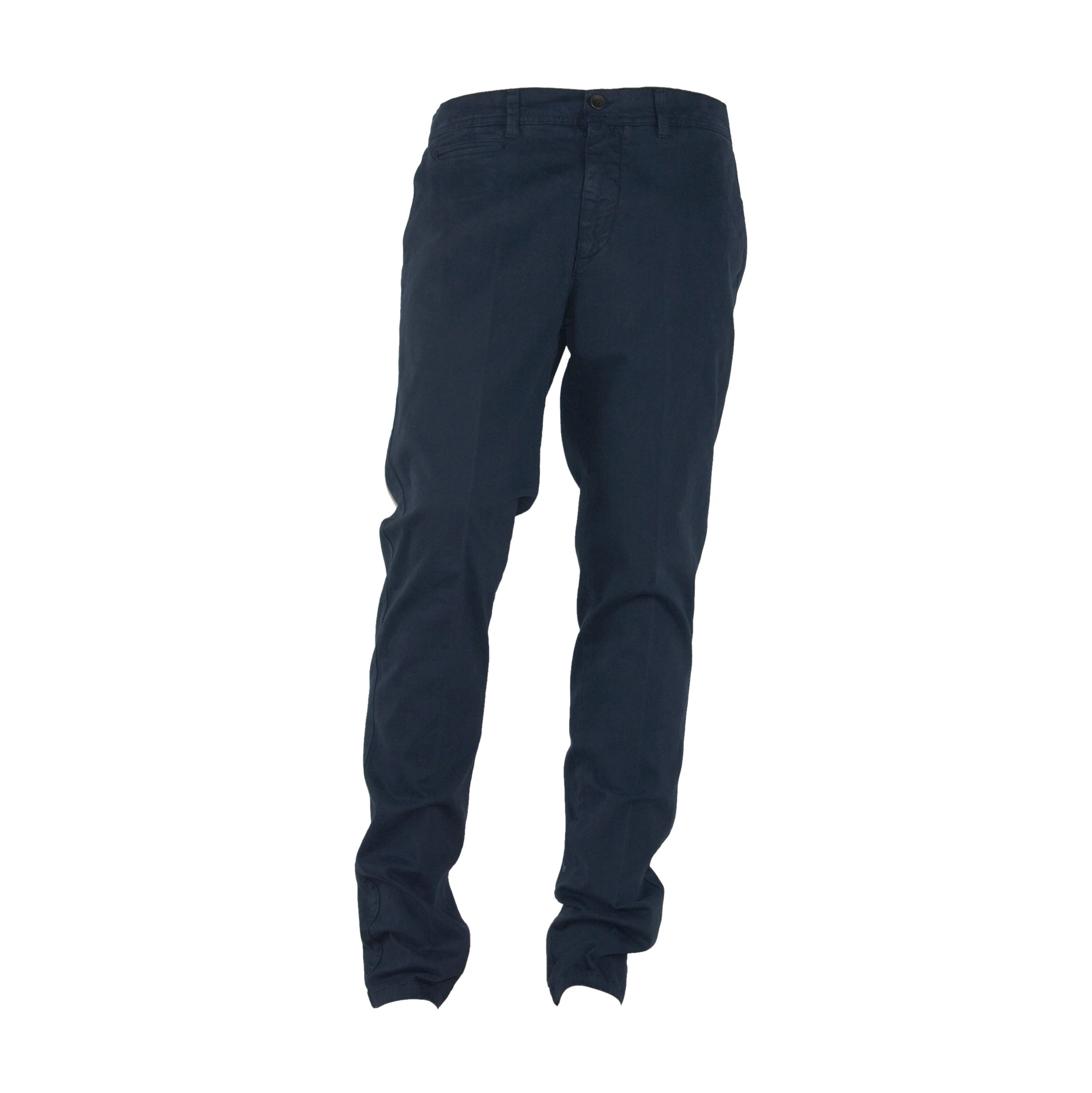 100% Milano Trousers Blue Man