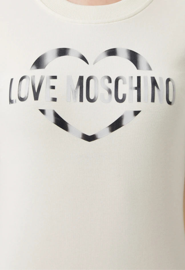 Love Moschino Dress White Woman