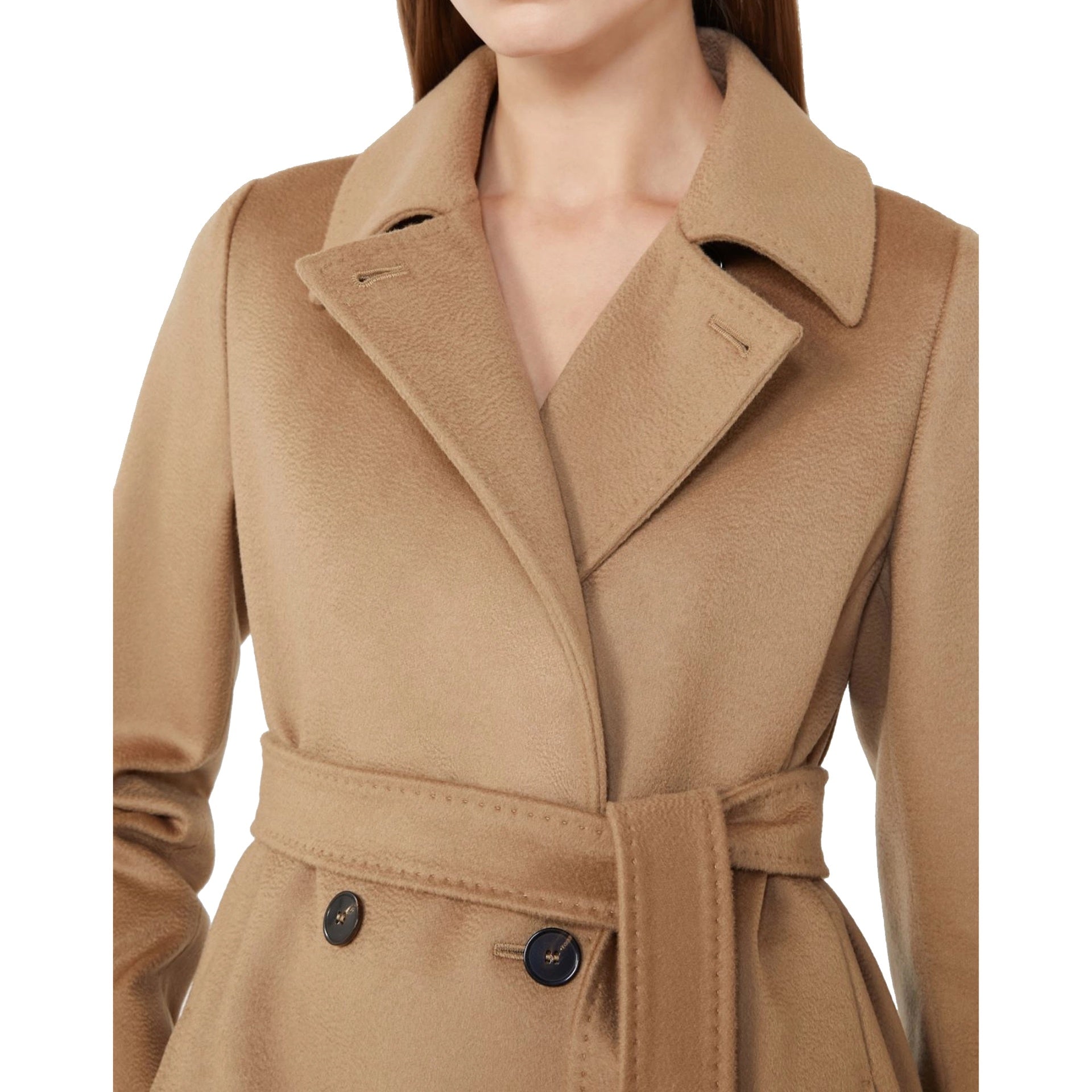 Max Mara Studio Bcollag Wool Coat
