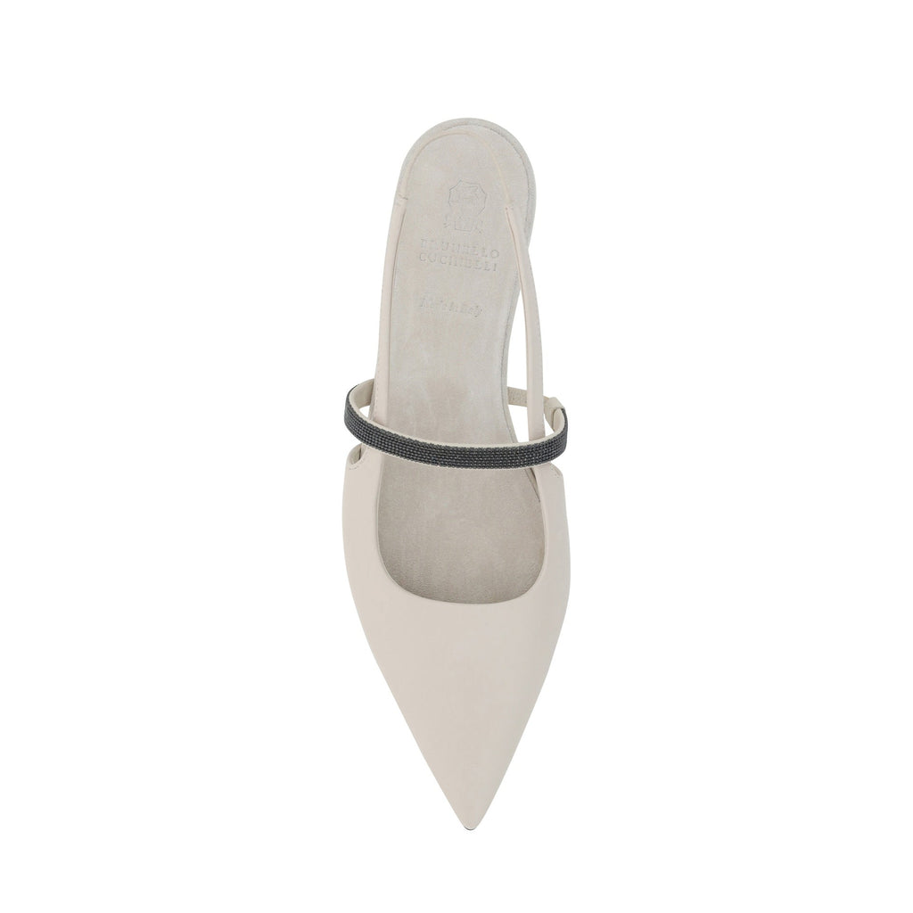 Brunello Cucinelli Slingback Flats