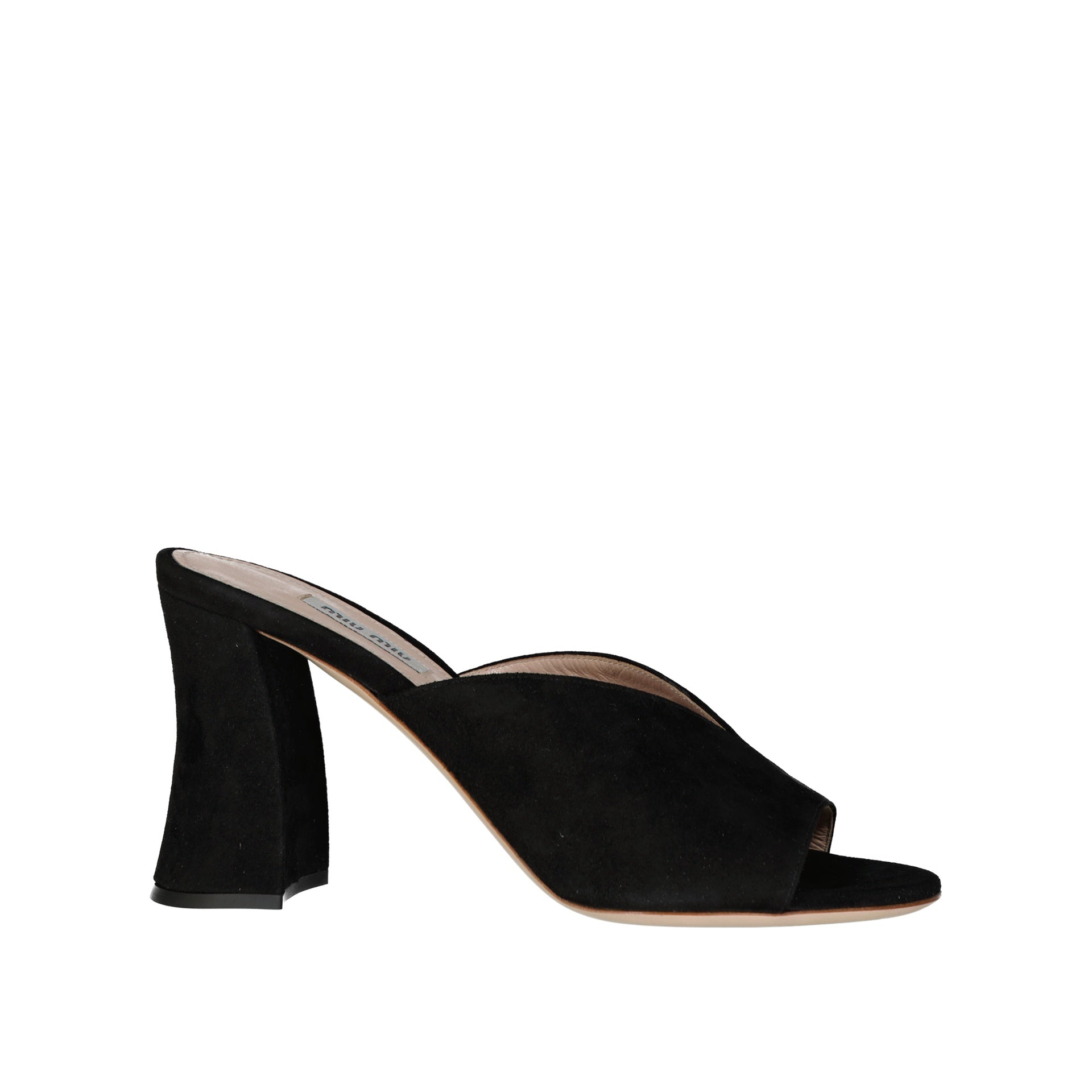 Miu Miu Leather Sandals - WOMEN SHOES - MIU MIU - Tluxy New