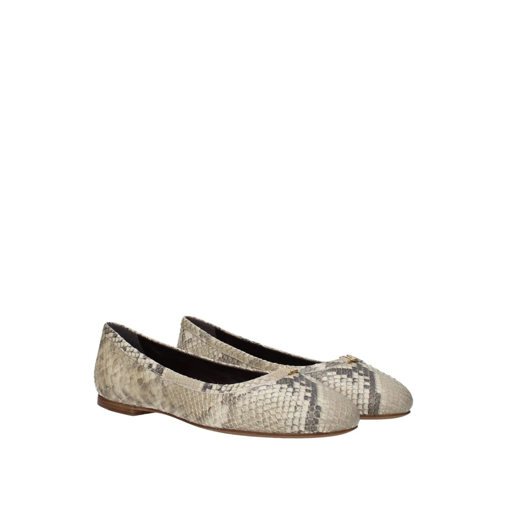 Chloè Python Marcie Ballerinas