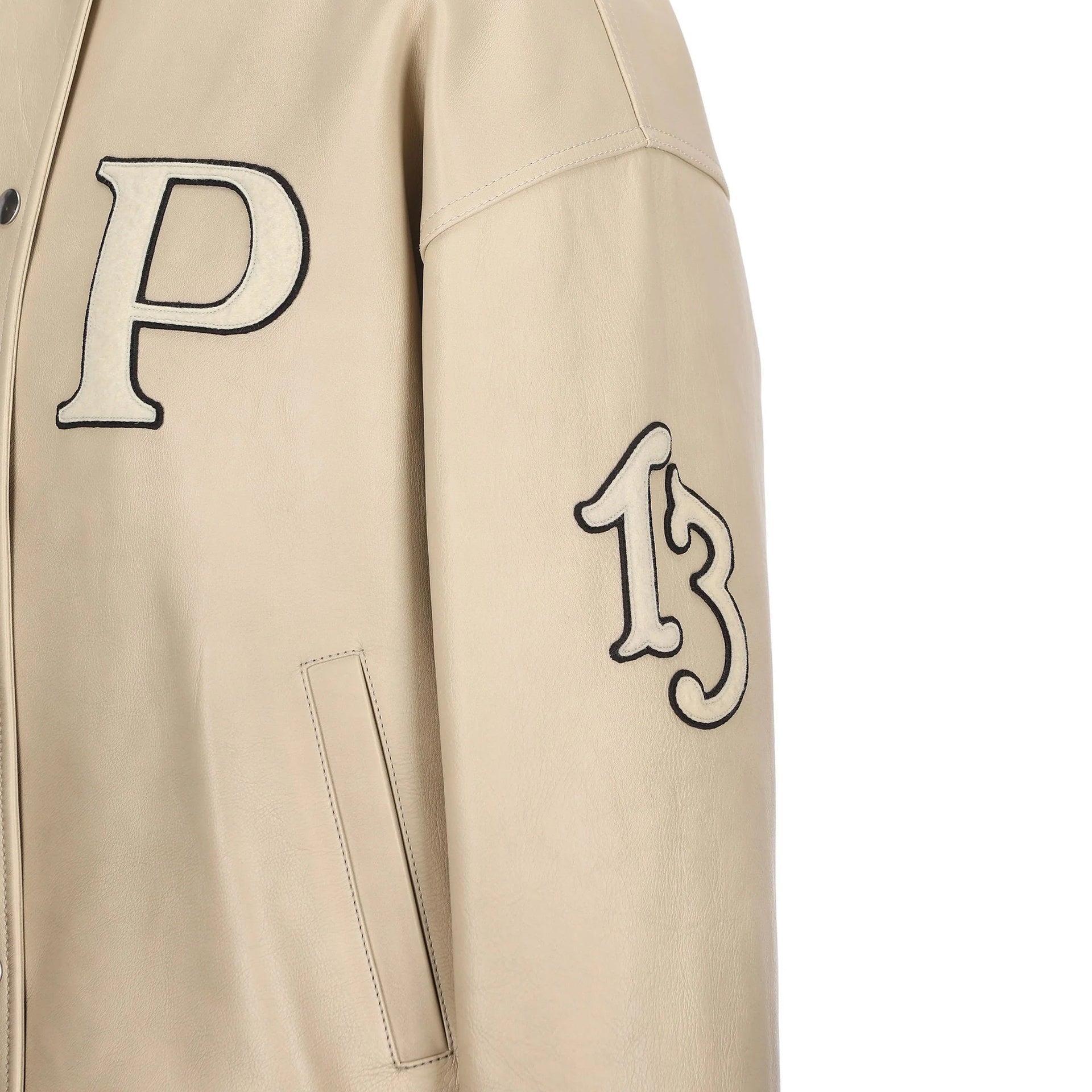 Prada Padded Leather Varsity Jacket – Siebentaschen