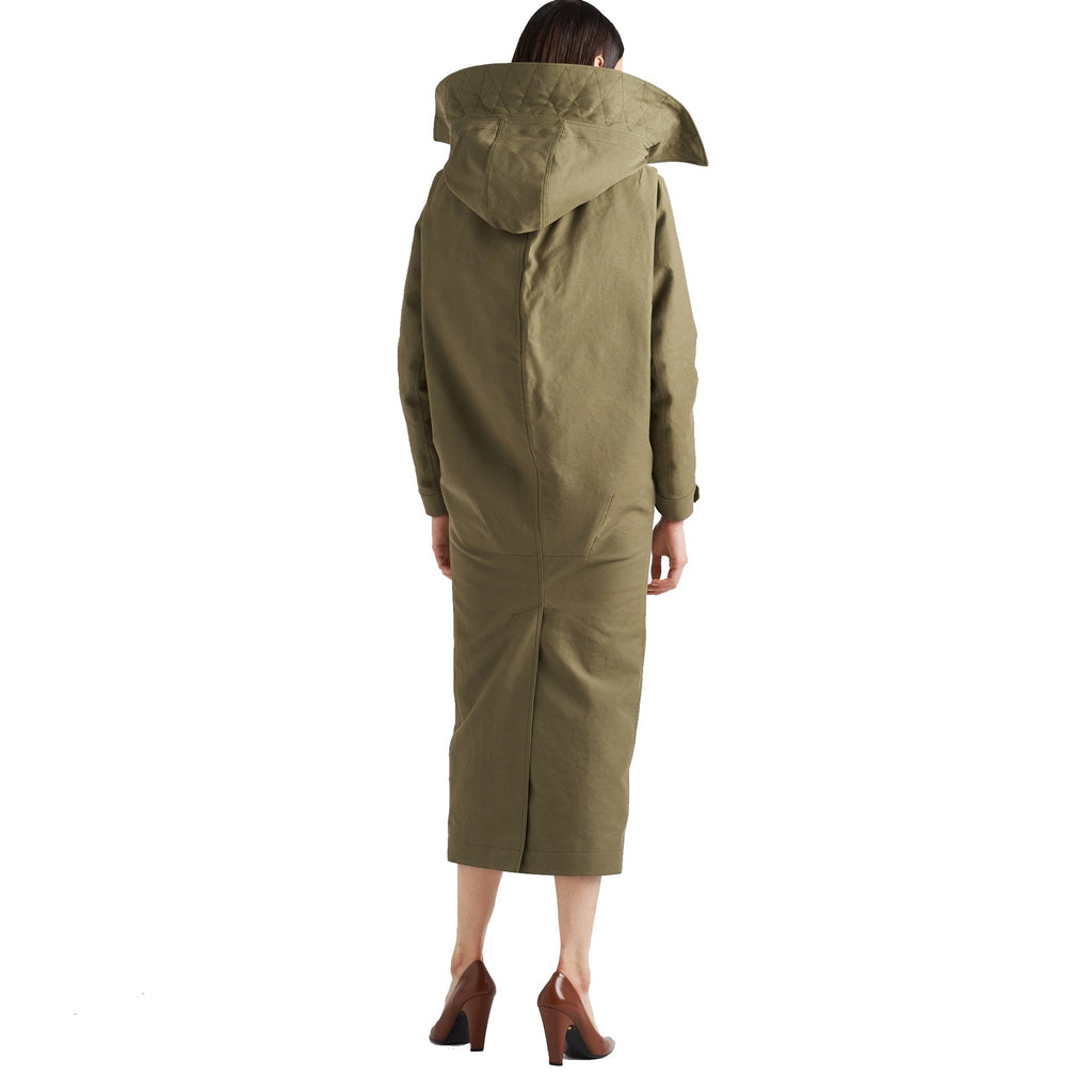 Prada Long Parka Coat