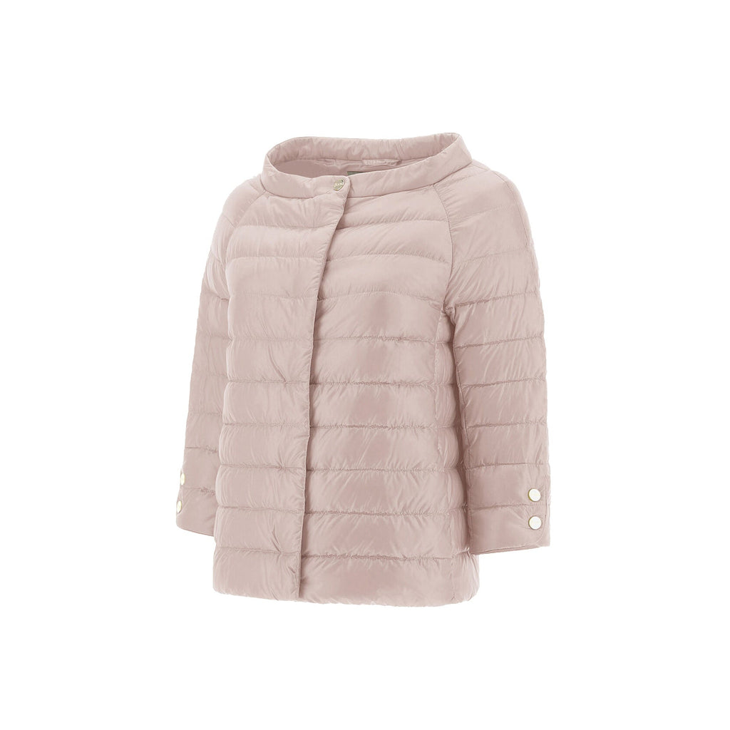 Herno Cropped Sleeve Down Jacket – Siebentaschen