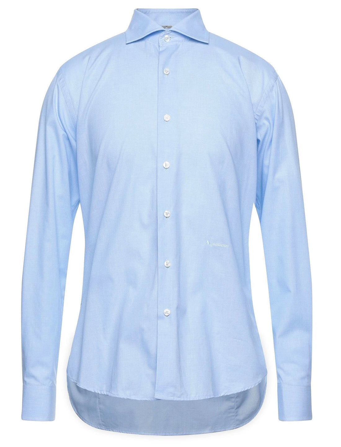 Aquascutum Shirts Light Blue Man