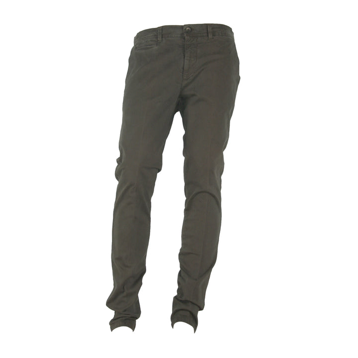 100% Milano Trousers Brown Man