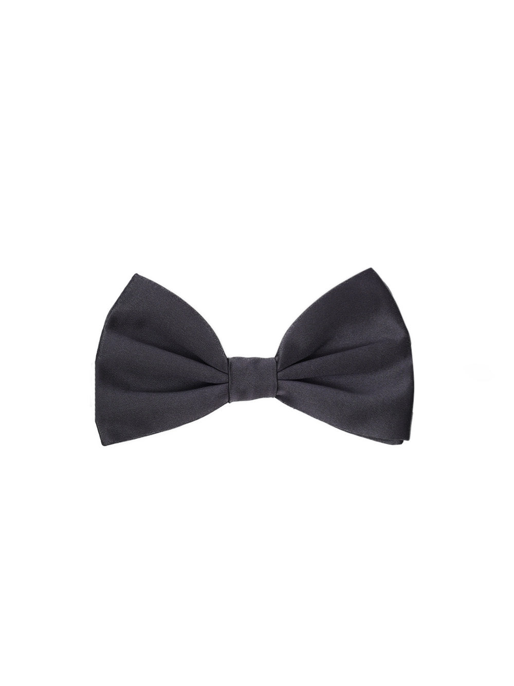 Dolce & Gabbana Gray Silk Bow Tie
