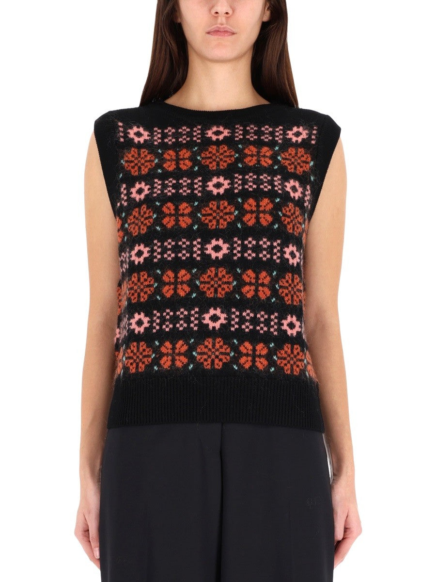 PAUL SMITH "FAIR ISLE" KNIT VEST