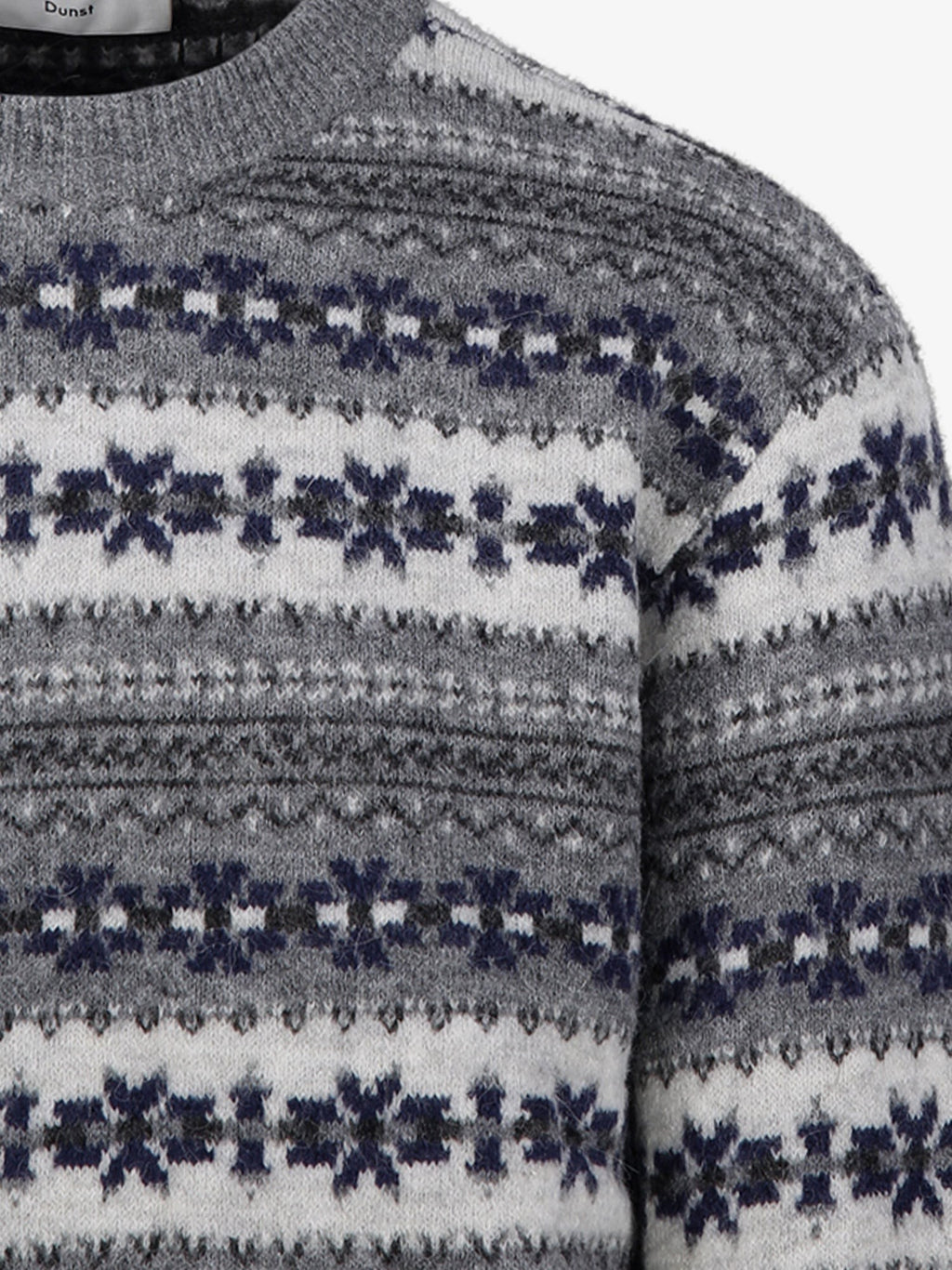 DUNST Fairisle wool blend sweater