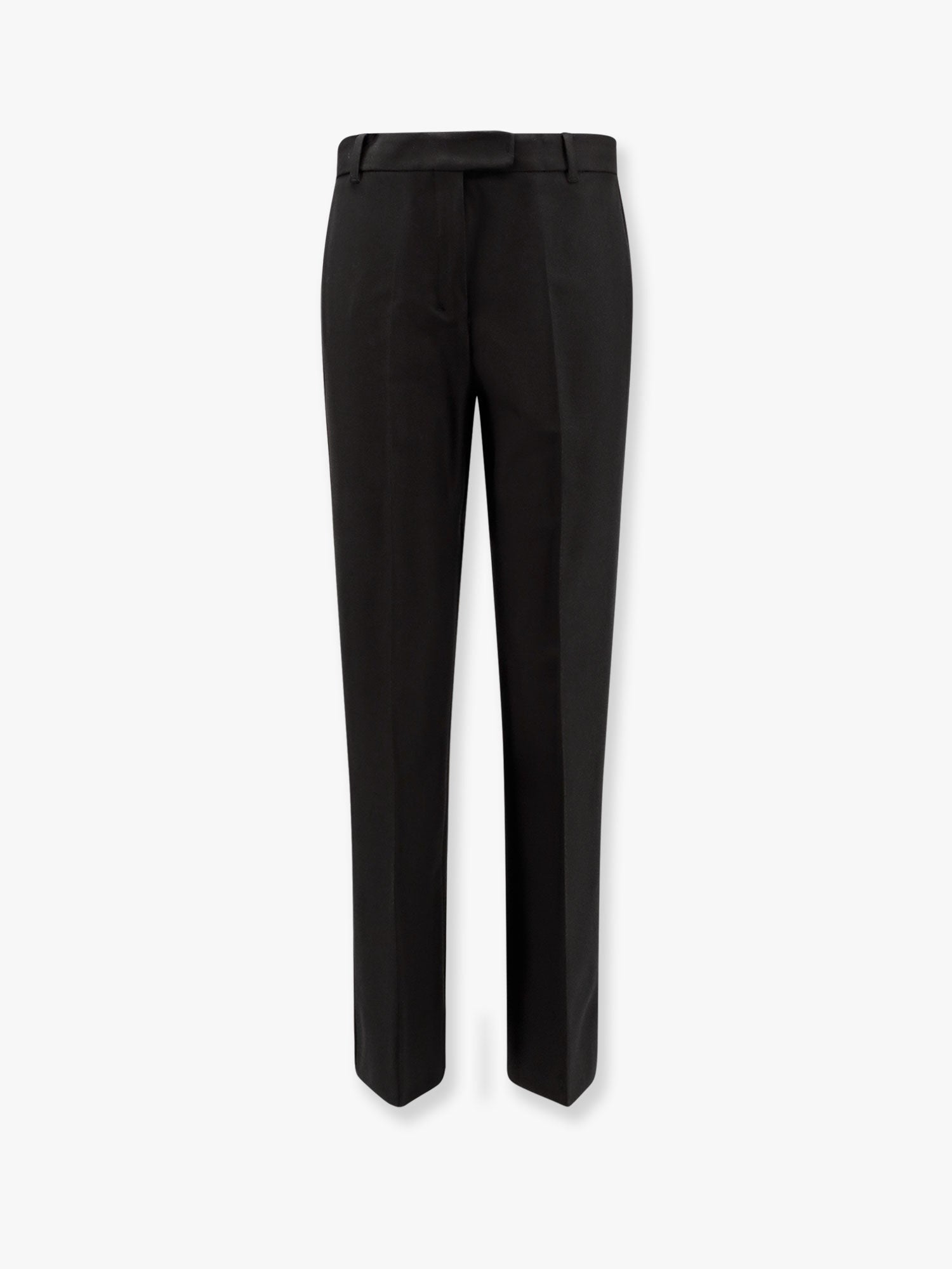'S MAX MARA Fatina viscose and cotton trouser