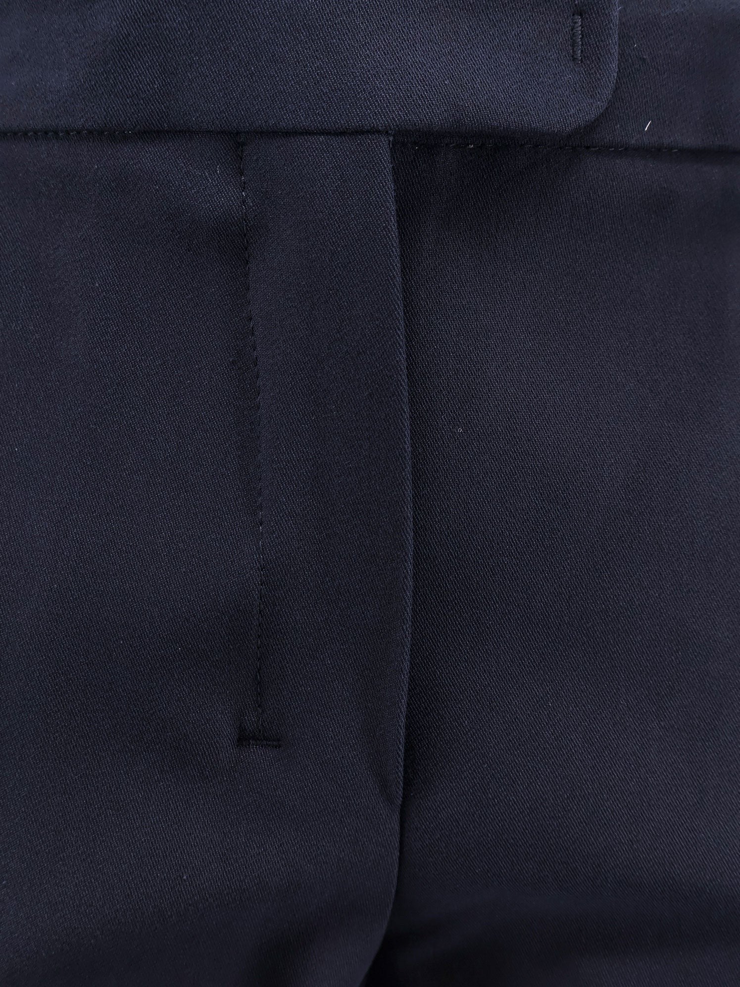 'S MAX MARA Fatina viscose and cotton trouser