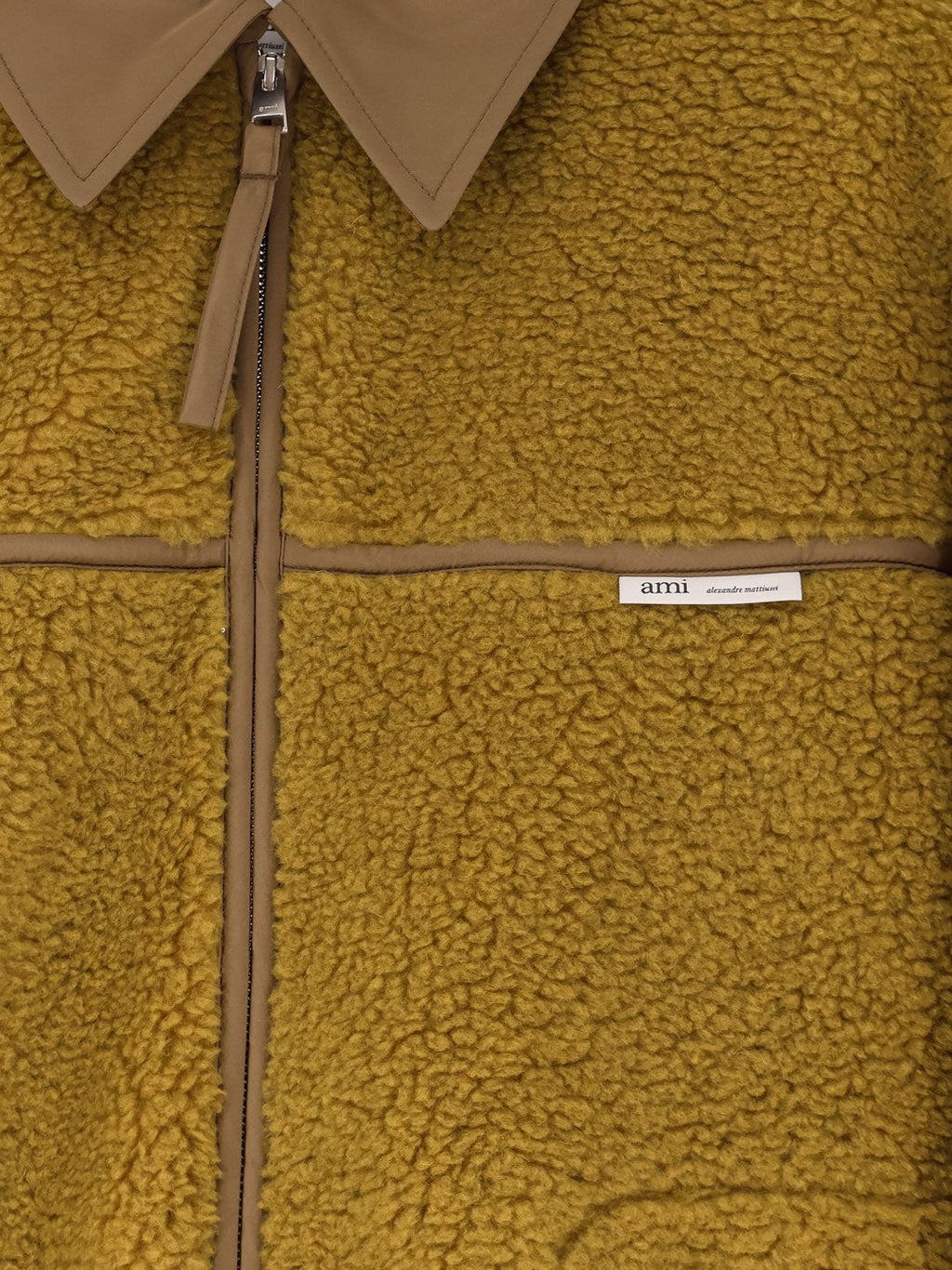 AMI PARIS Faux fur jacket