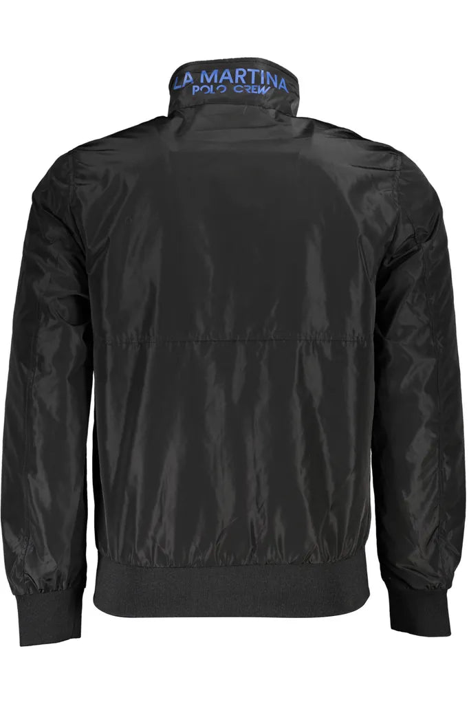 LA MARTINA Herren Polyesterjacke Schwarz