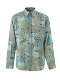 Tom Ford Light Blue Floral Print Shirt with Chest Pocket – Siebentaschen