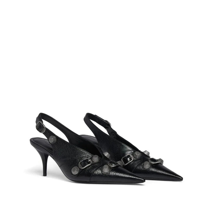 Balenciaga Cagole Slingback Pumps