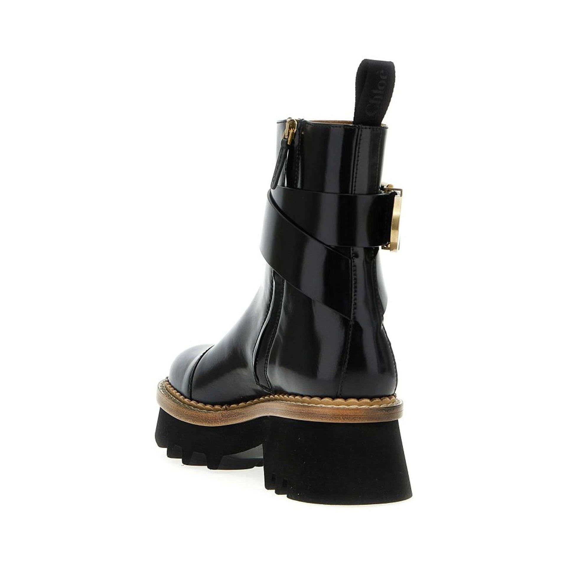 Chloé Owena Leather Boots
