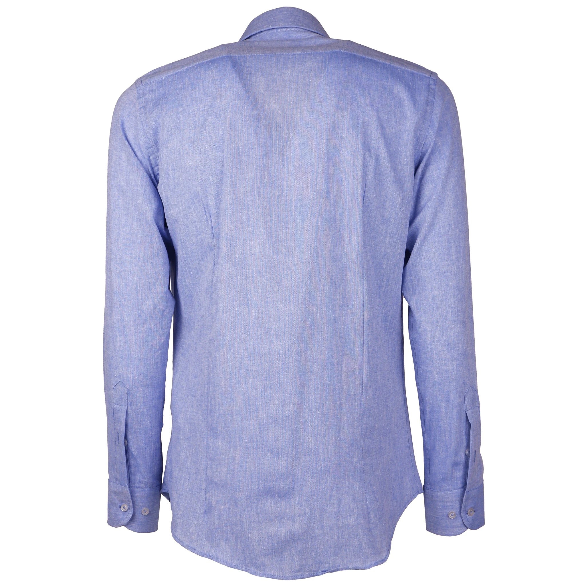 100% Milano Shirts Light Blue Man