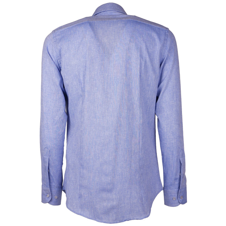 100% Milano Shirts Light Blue Man