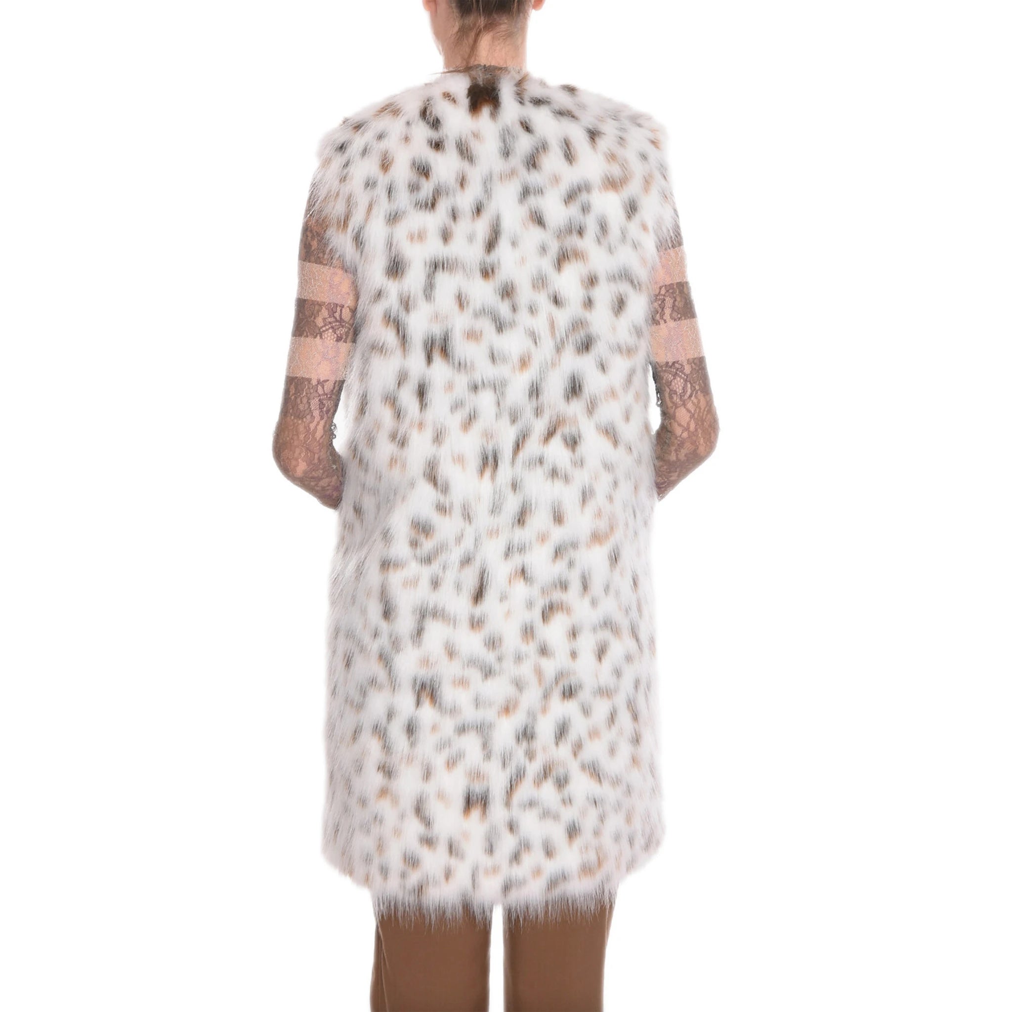 Dolce & Gabbana Eco-fur White Woman