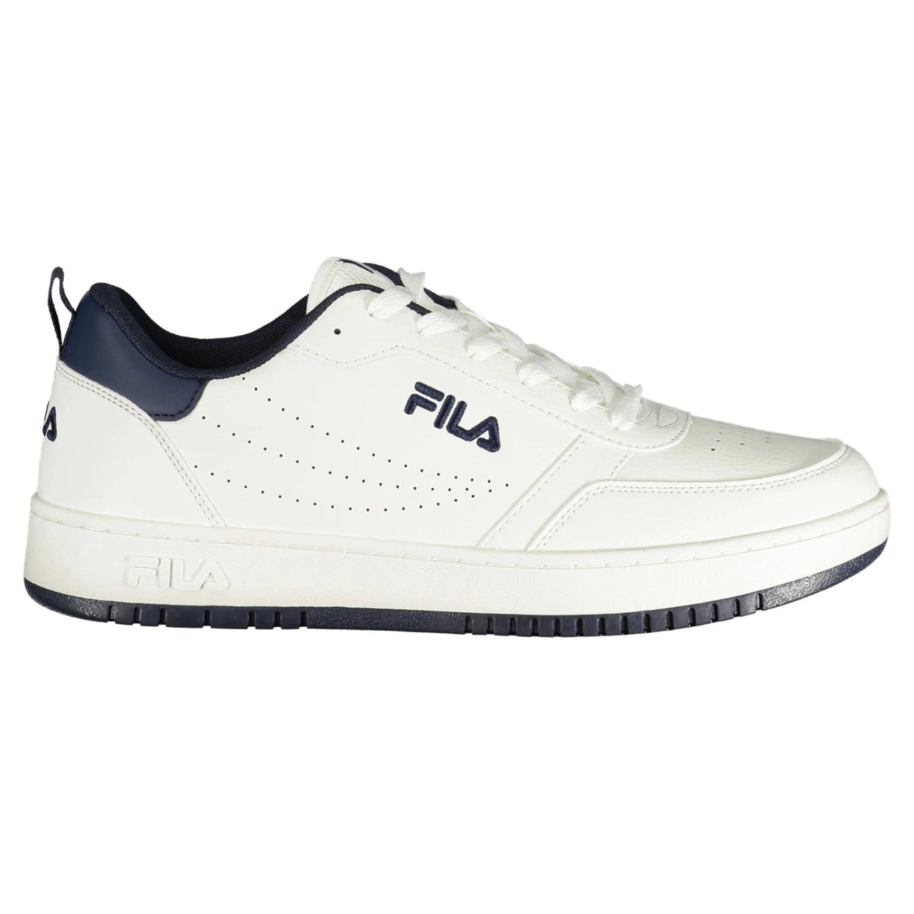 Men’s White Sports Shoes with Laces
