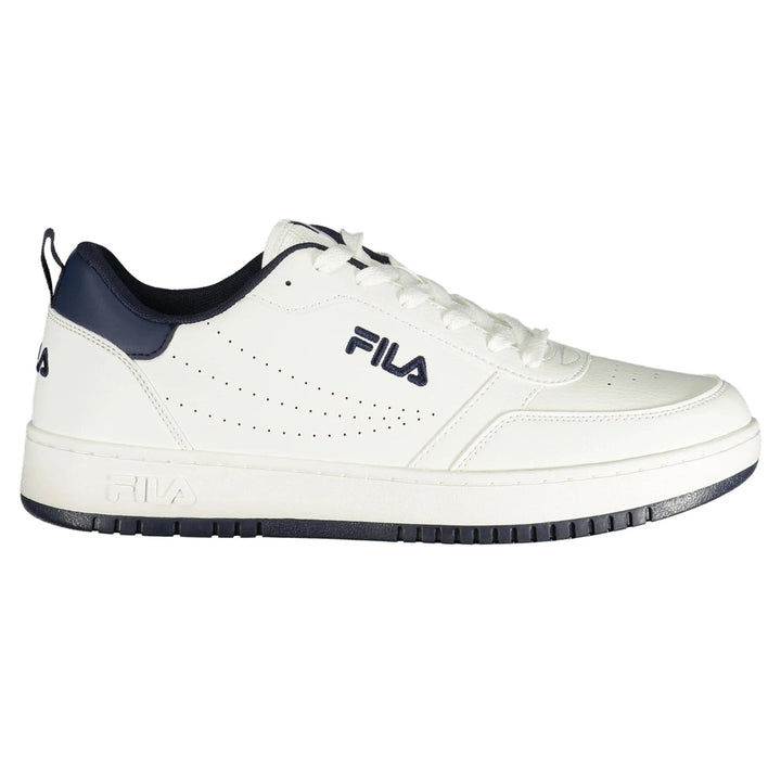 Men’s White Sports Shoes with Laces