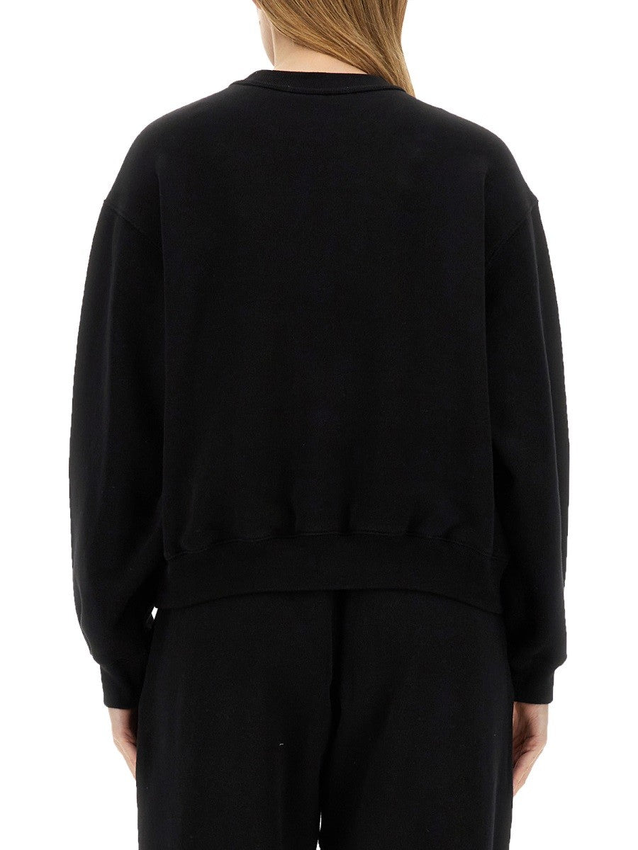 ALEXANDERWANG.T SWEATSHIRT WITH LOGO
