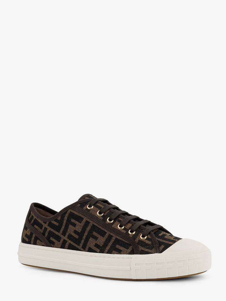 Fendi Fendi Domino FF jacquard fabric sneakers