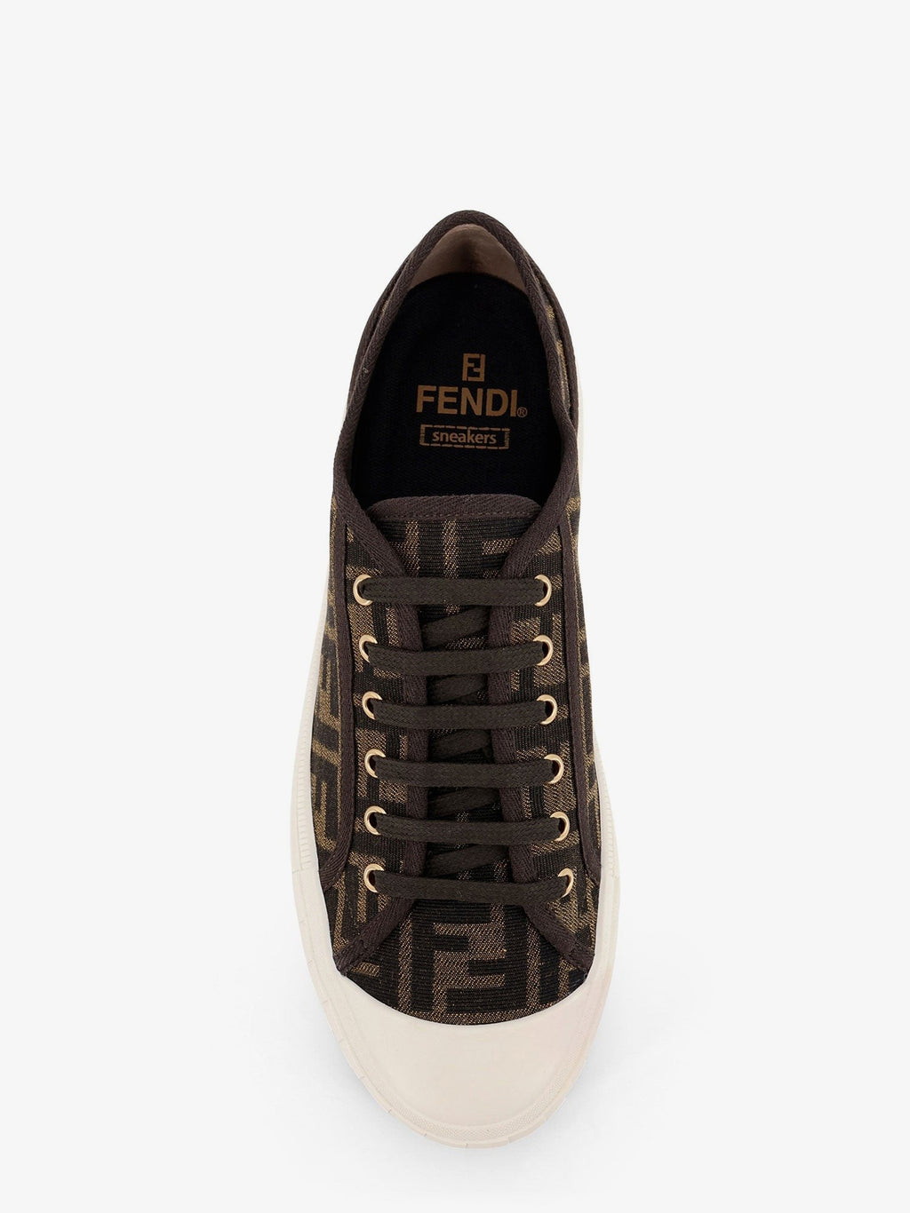 Fendi Fendi Domino FF jacquard fabric sneakers