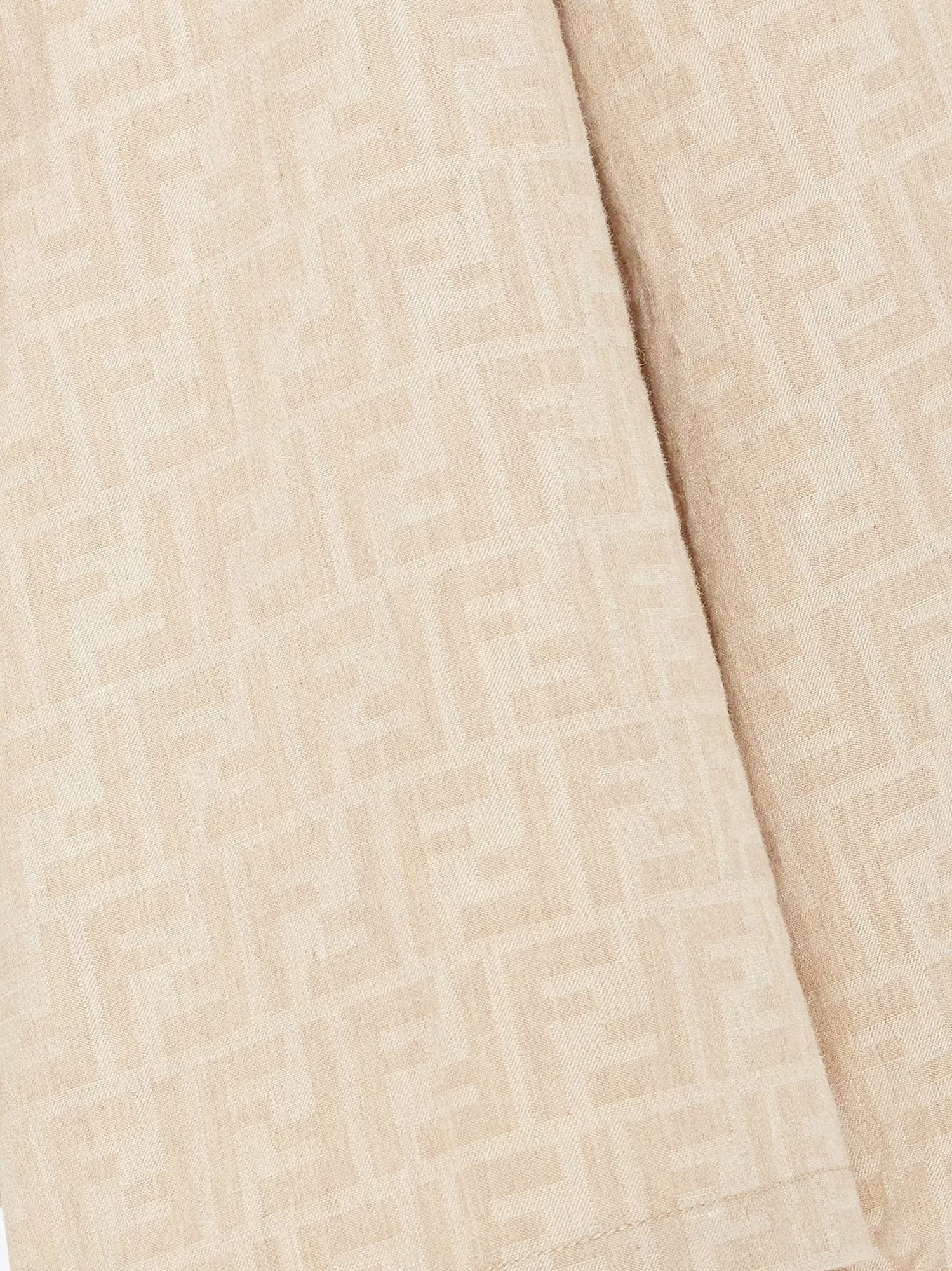 Fendi FF cotton and linen jacket