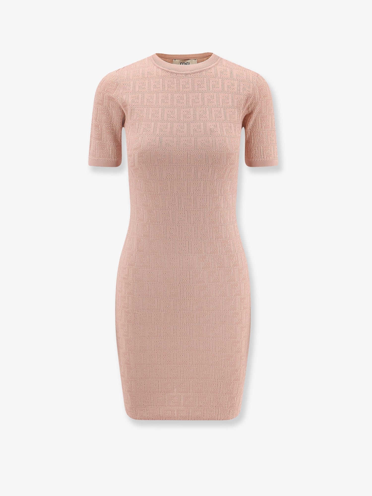 Fendi FF cotton and viscose dress