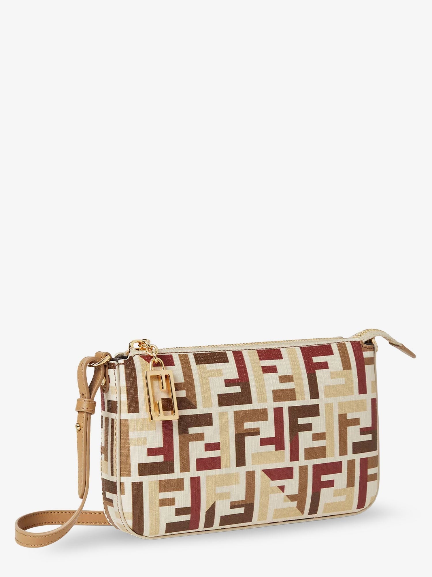 Fendi FF Fabric Pouch Baguette
