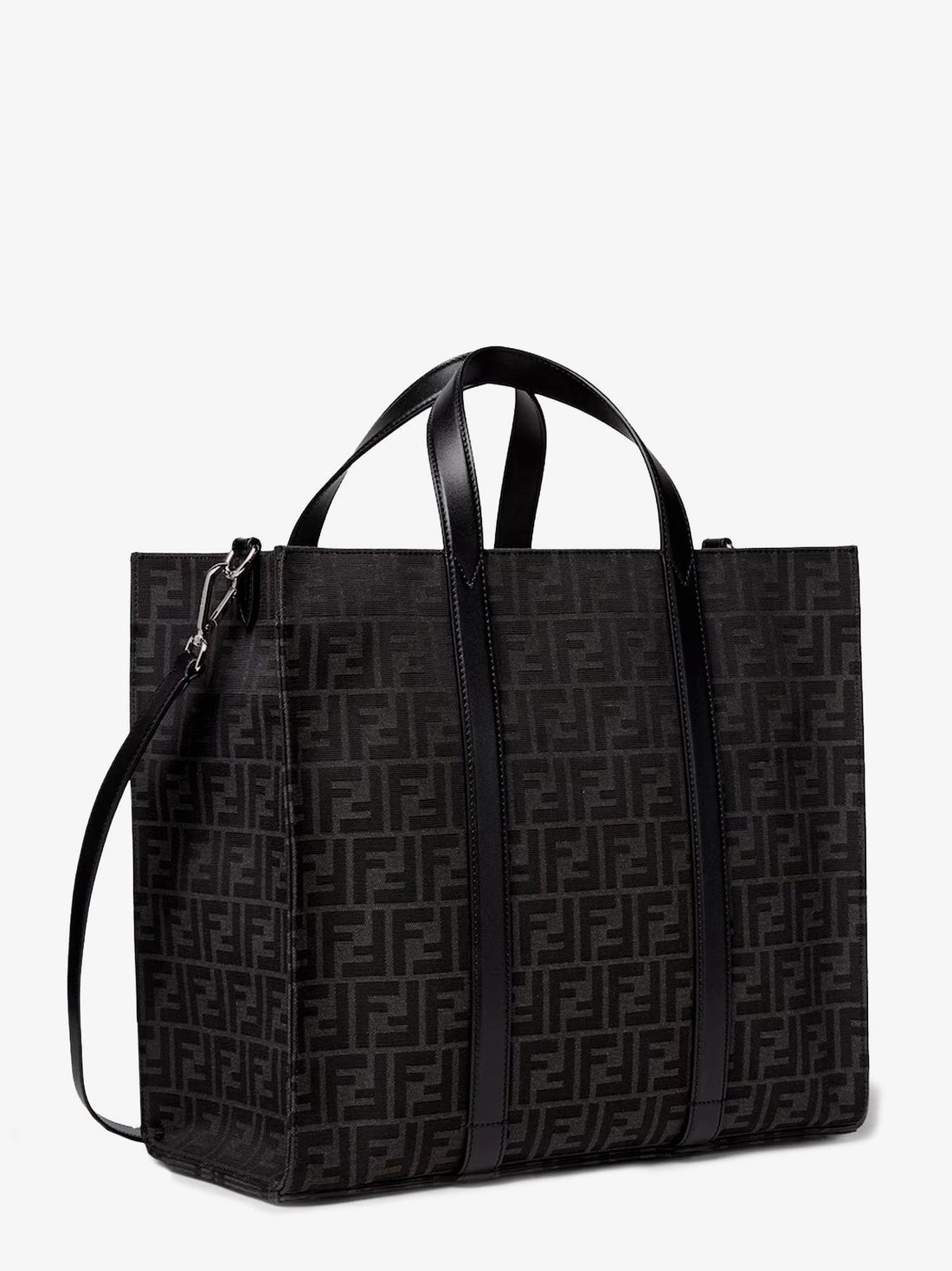 Fendi FF jacquard fabric shopping bag
