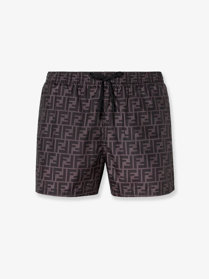 Fendi FF nylon swim trunks