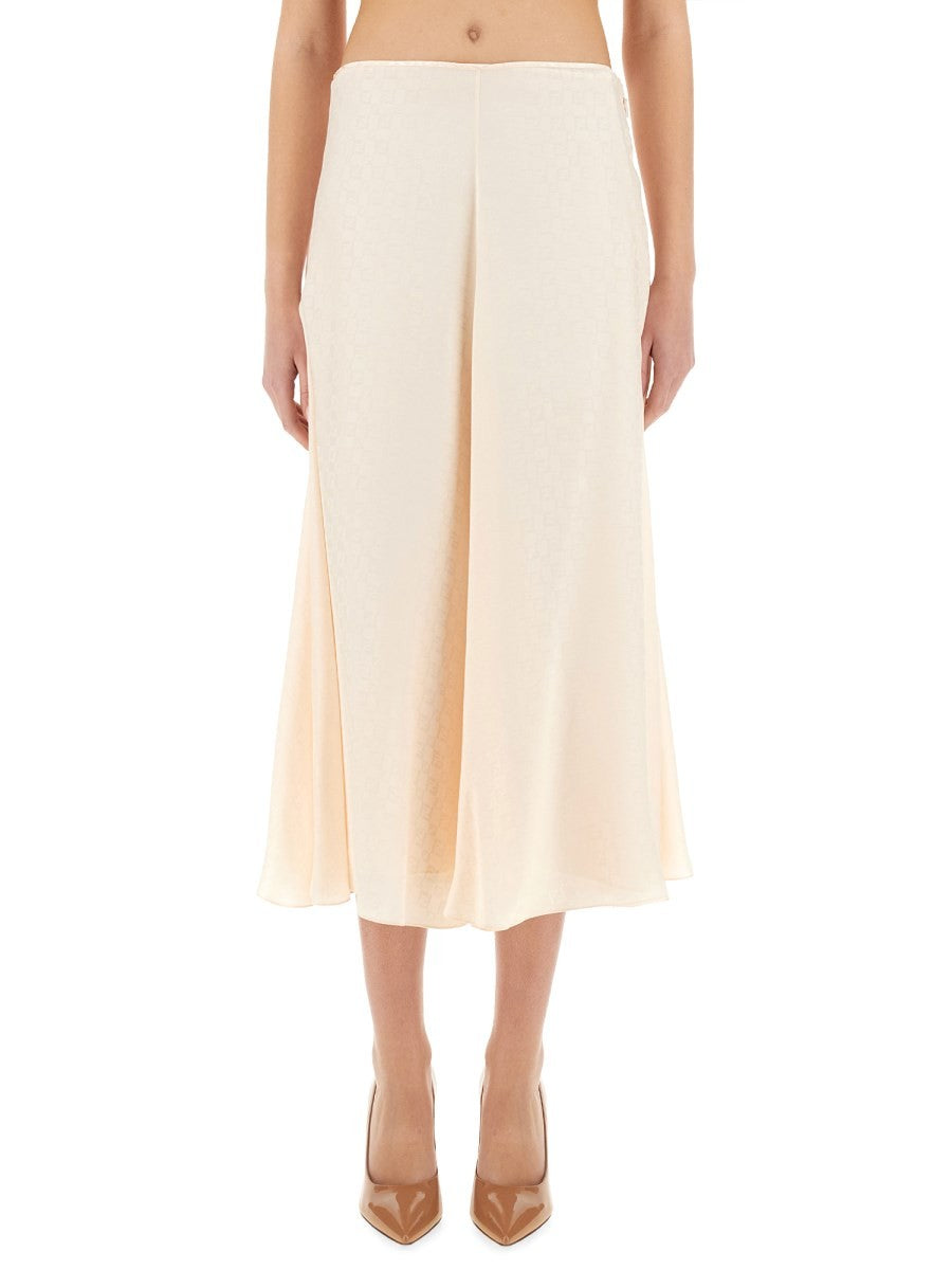 Fendi FF SILK SKIRT