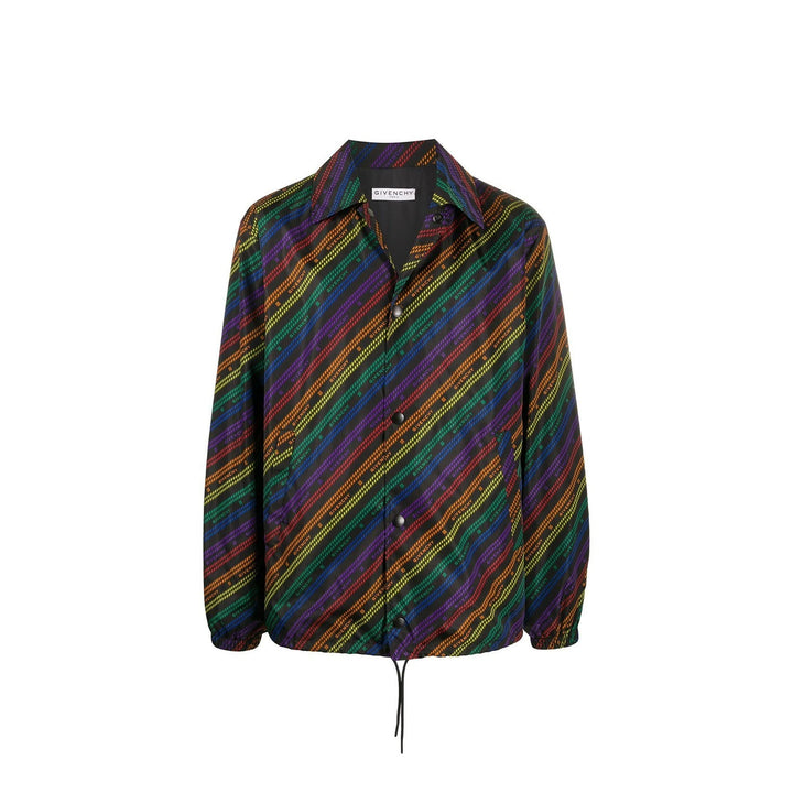 Givenchy Rainbow Chain Nylon Jacket