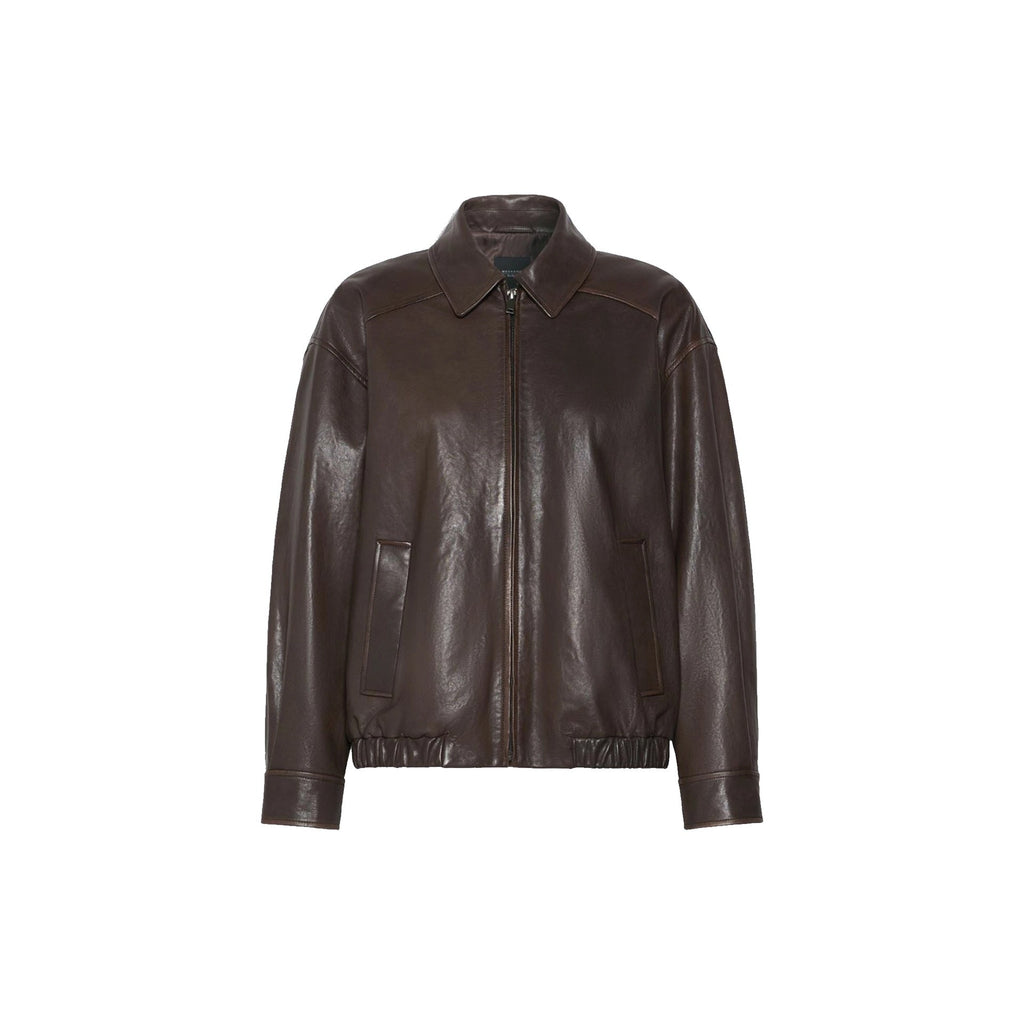 Max Mara Weekend Cose Leather Jacket