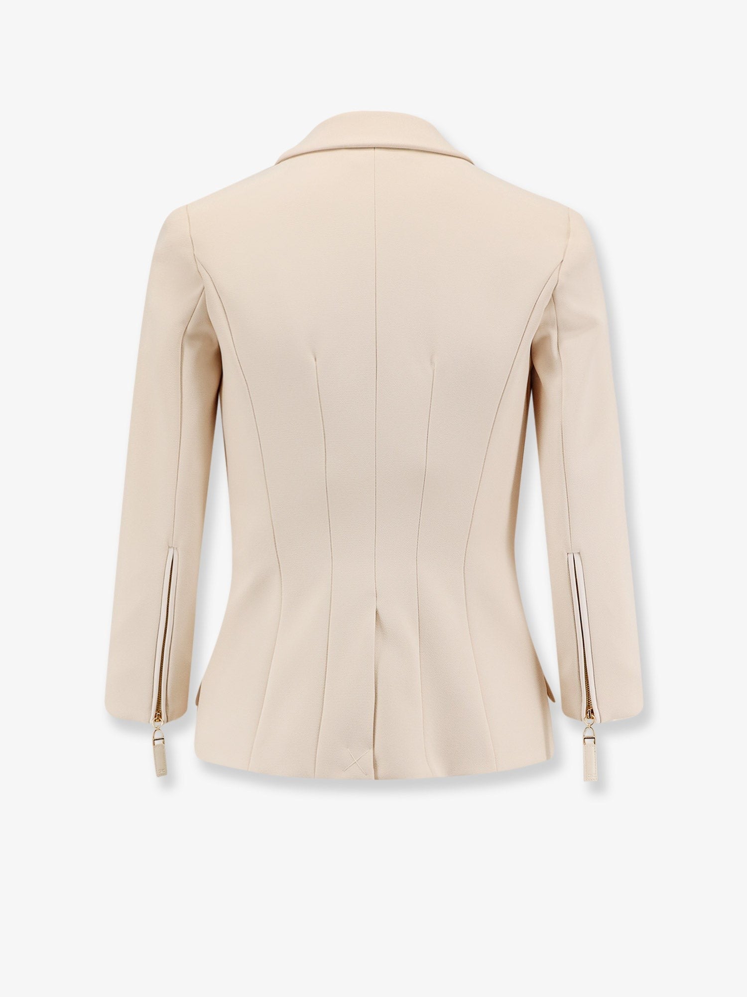 Elisabetta Franchi Fitted blazer with logoed buttons