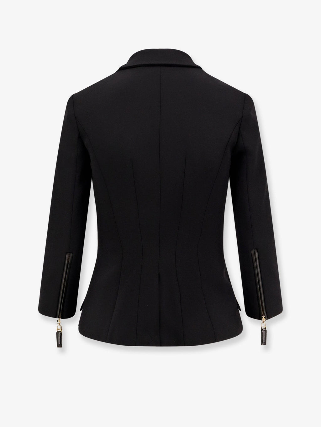 Elisabetta Franchi Fitted blazer with logoed buttons
