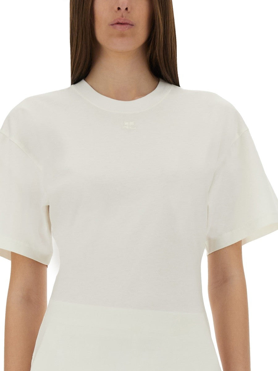 COURREGES "FITTED" T-SHIRT