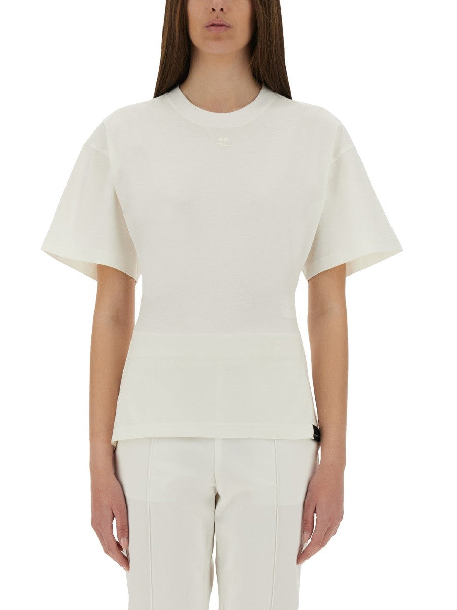 COURREGES "FITTED" T-SHIRT
