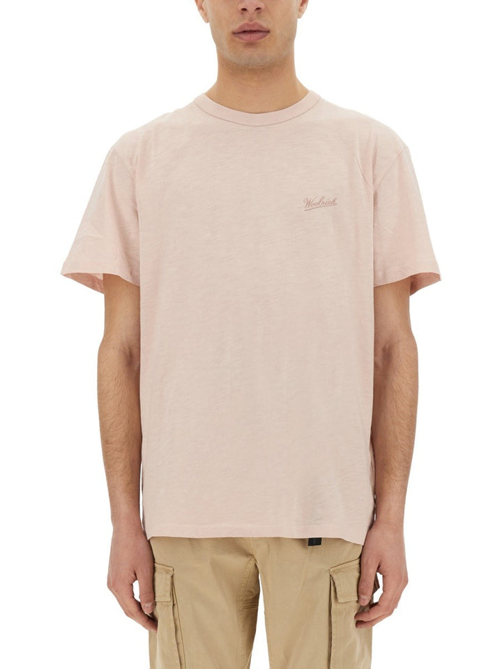 Woolrich FLAMED COTTON T-SHIRT