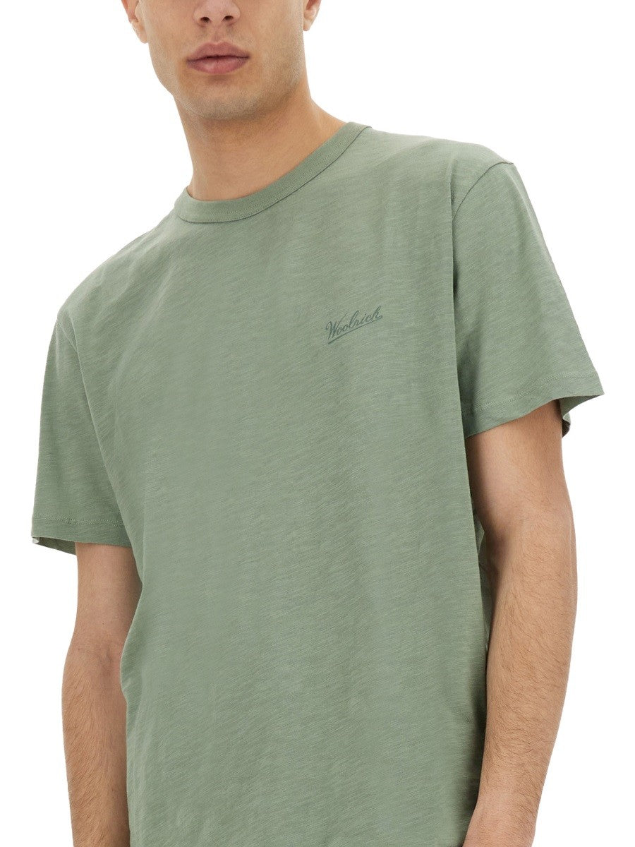 Woolrich FLAMED COTTON T-SHIRT