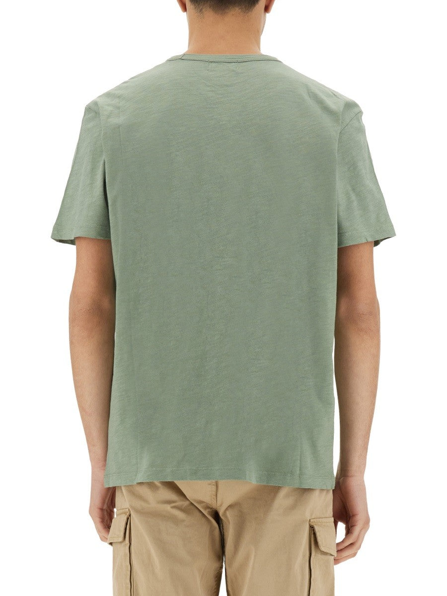 Woolrich FLAMED COTTON T-SHIRT