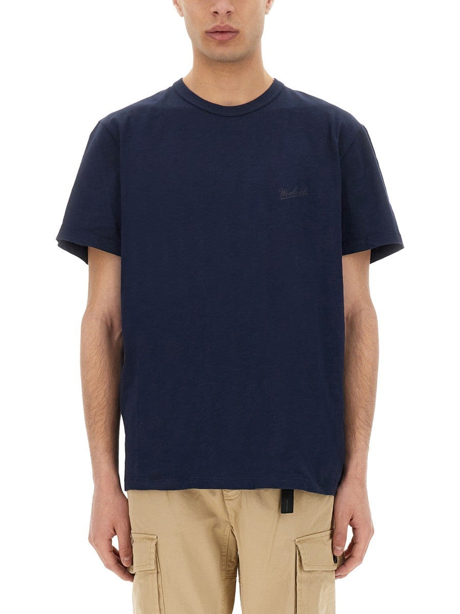Woolrich FLAMED COTTON T-SHIRT