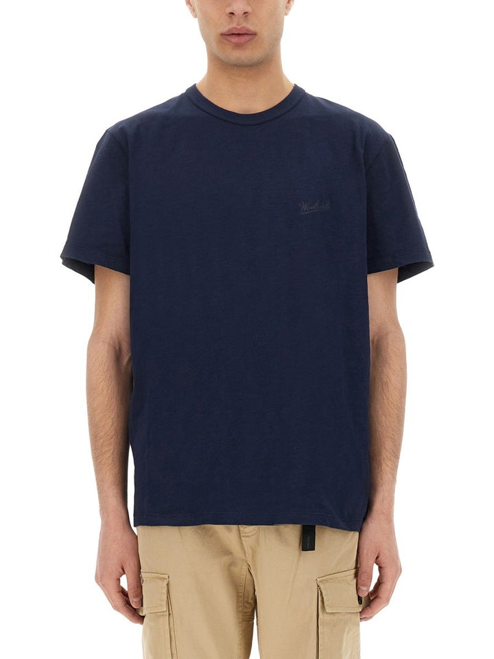 Woolrich FLAMED COTTON T-SHIRT