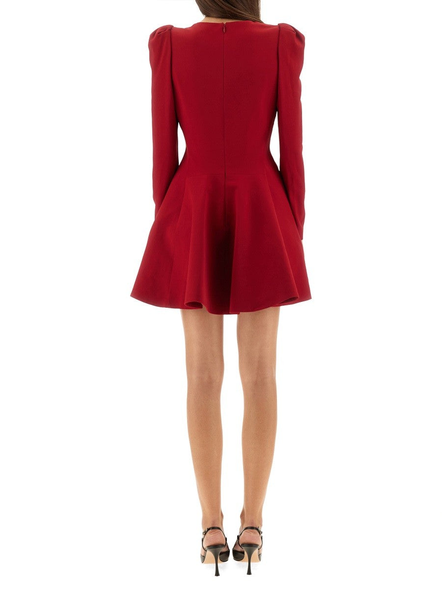 Alexander Mcqueen FLARED MINIDRESS