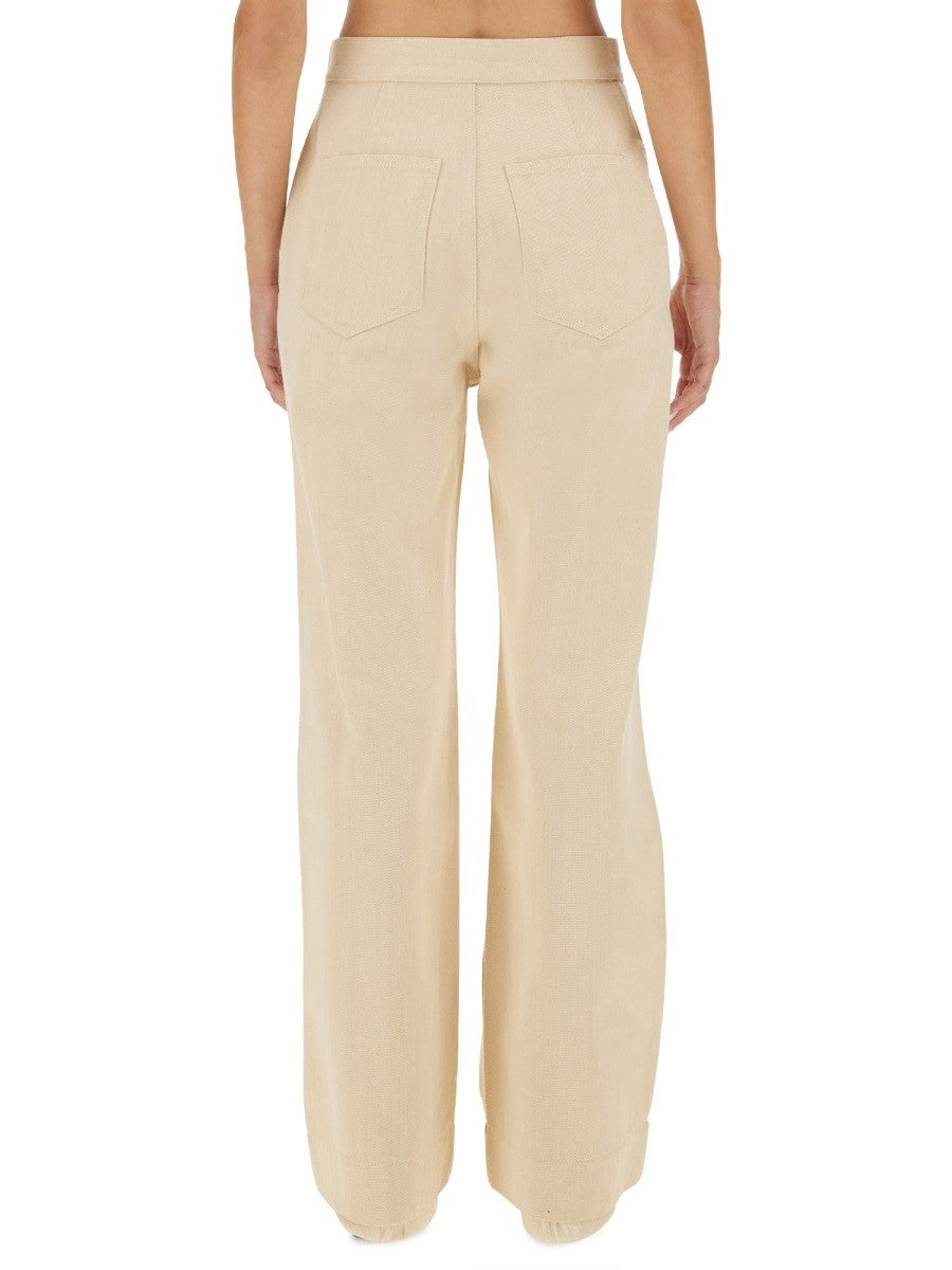 JIL SANDER FLARED PANTS