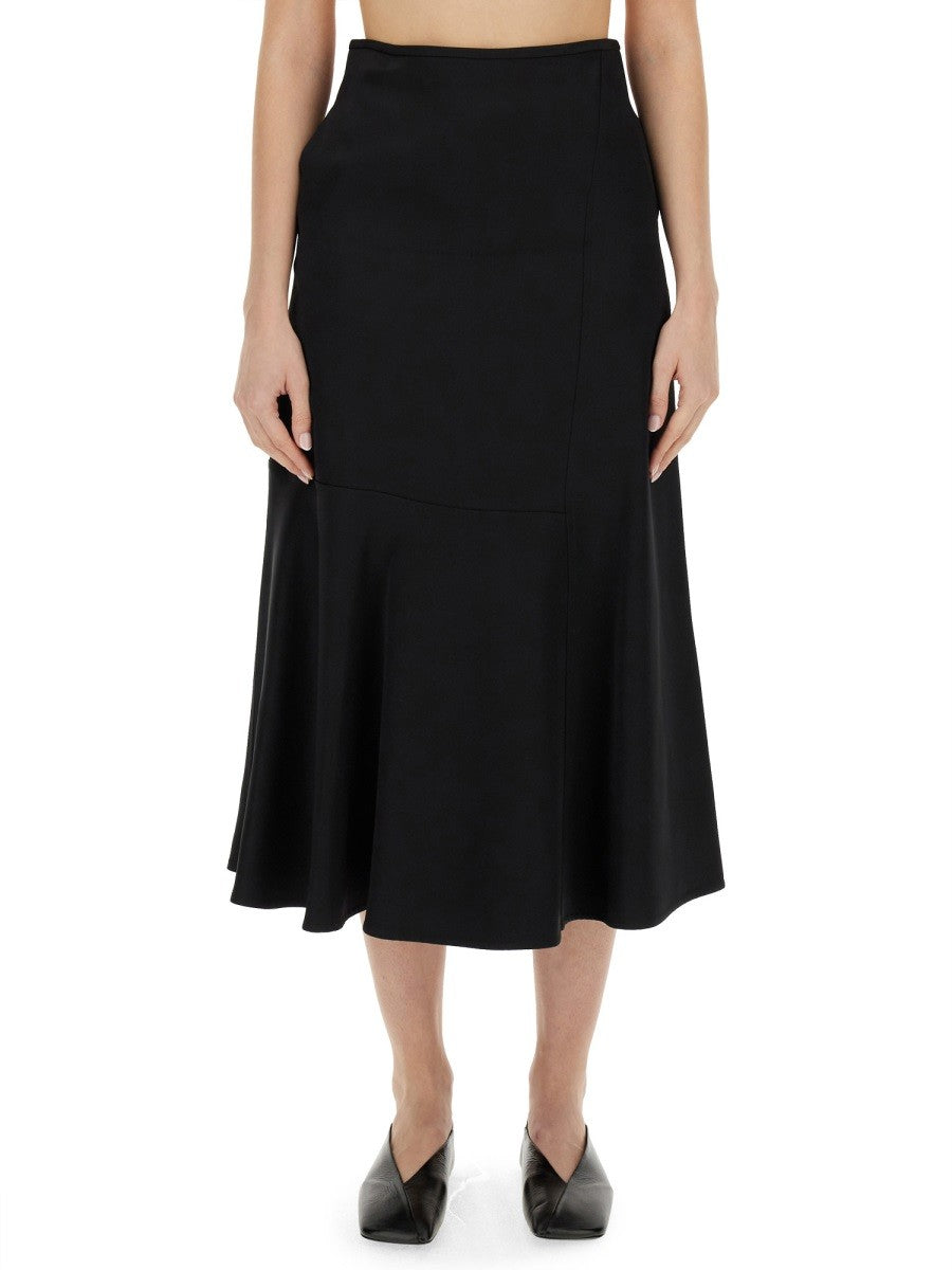 JIL SANDER flared skirt